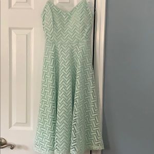 Green dress